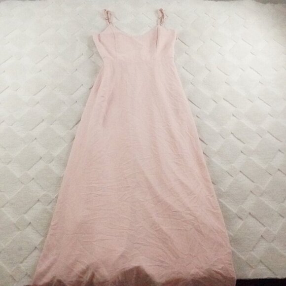 Show Me Your MuMu Maxi Dress Womens Extra Small Pink Sleeveless - Picture 1 of 9